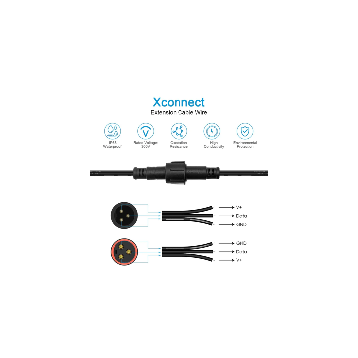 🔌1.5 Meter Xconnect Extension Cable